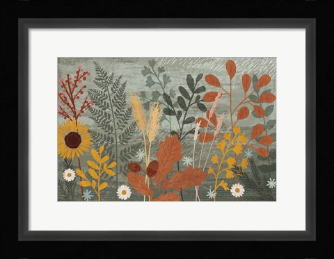 Framed Harvest Craze I Print