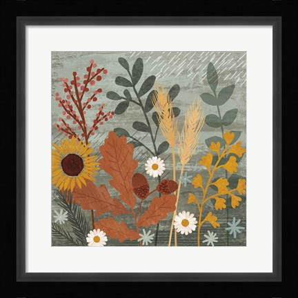 Framed Harvest Craze III Print