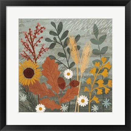 Framed Harvest Craze III Print