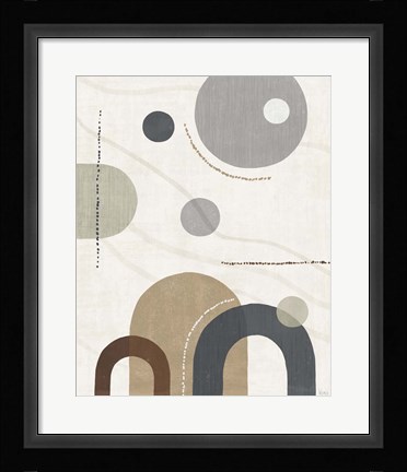 Framed Soft Balance II Neutral Print