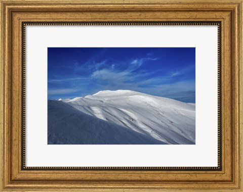 Framed Lights and Shadows on the Apennines, Italy Print