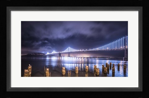 Framed San Francisco–Oakland Bay Bridge, San Francisco, California Print