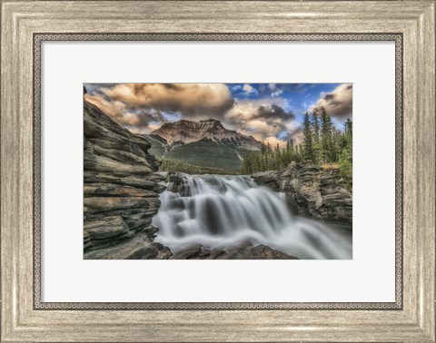 Framed Athabasca Falls Print