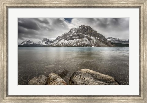 Framed Bow Valley, Jasper National Park, Alberta, Canada Print