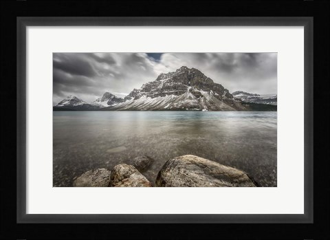 Framed Bow Valley, Jasper National Park, Alberta, Canada Print