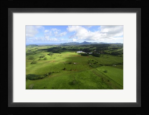 Framed Wailua River State Park Print