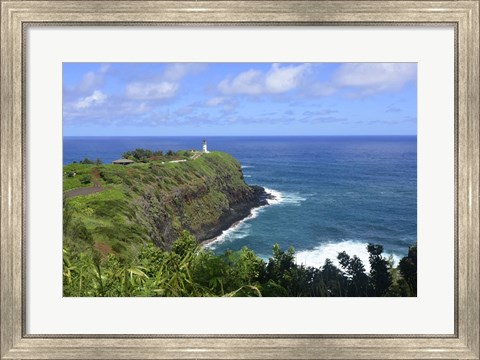 Framed Kilauea Point Lighthouse Print