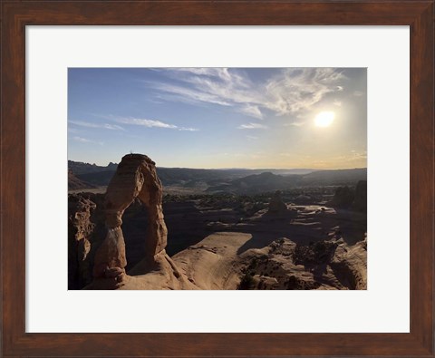 Framed Delicate Arch, Arches National Park, Moab, Utah Print