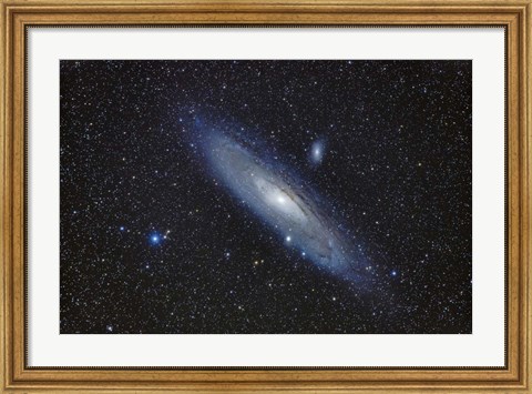 Framed Messier 31, the Andromeda Galaxy Print