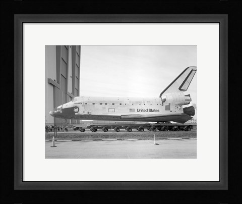 Framed Space Shuttle Discovery Print