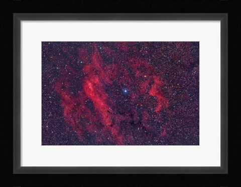 Framed Emission Nebula Sh2-199 Print