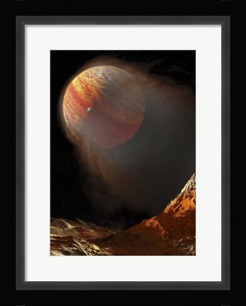 Framed Gas Giant Print