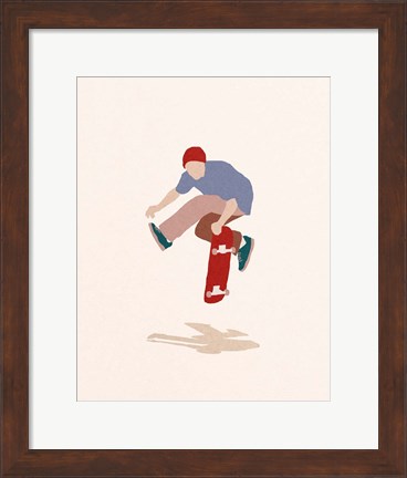 Framed Skate Airwalk Print
