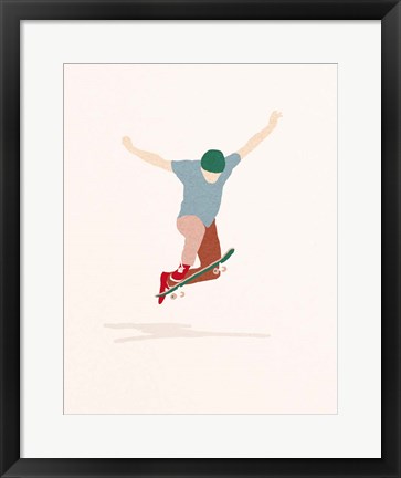 Framed Skate Non-Comply Print