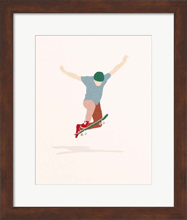 Framed Skate Non-Comply Print