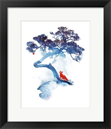 Framed Last Apple Tree Print