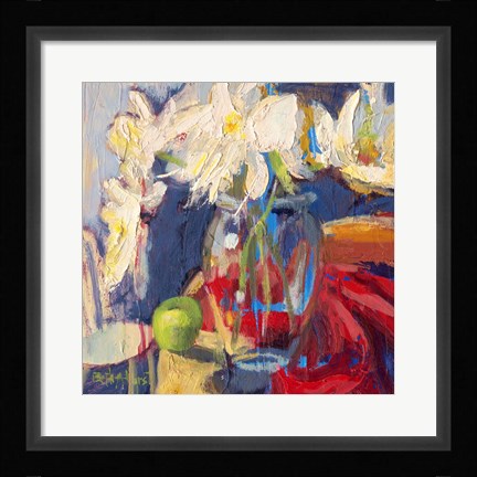 Framed Indiana Peonies Print