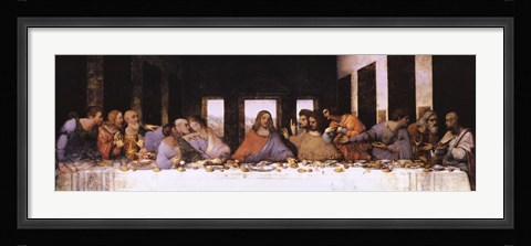 Framed Last Supper Print