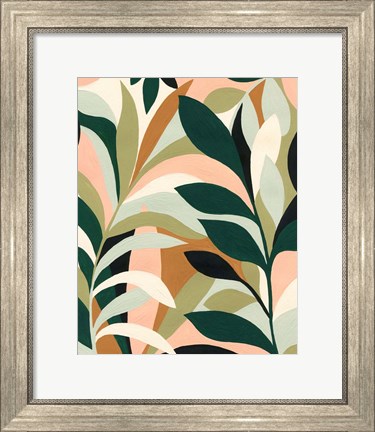 Framed Canopy of Palms Print