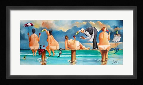 Framed Ladies Afternoon II Print