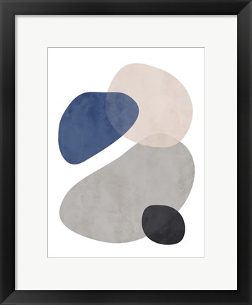 Framed Stone No. 1 Print