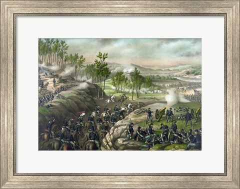 Framed Battle of Resaca, May 13-16, 1864 Print