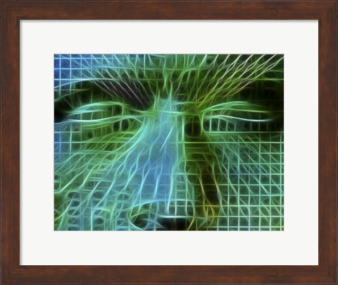 Framed Mind Technology Matrix Print