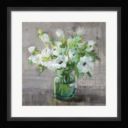 Framed Fresh Anemones Print