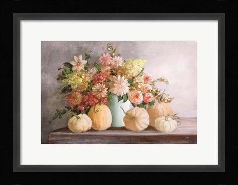 Framed Harvest Bouquet Print