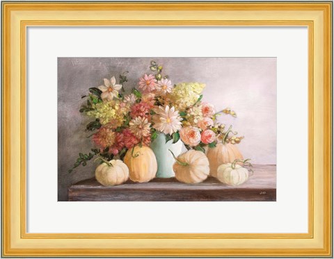 Framed Harvest Bouquet Print