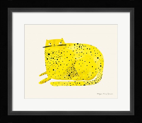 Framed Cat Print