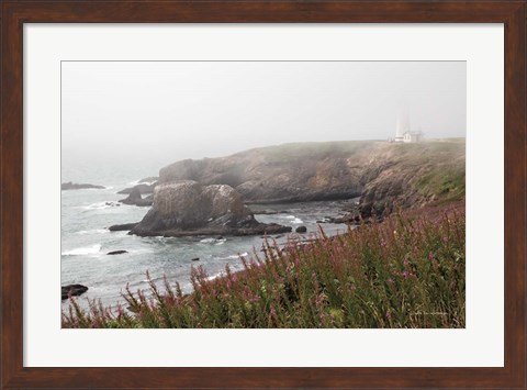 Framed Coastal Fog II Print