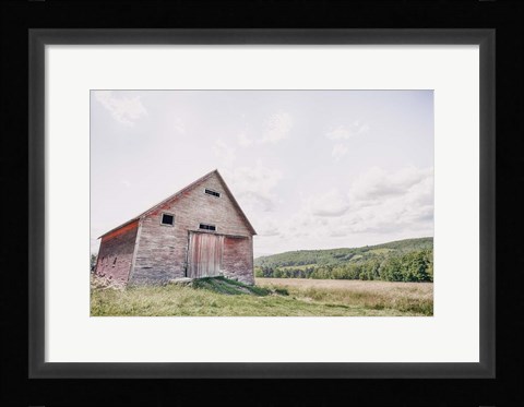 Framed Barn With a View Print