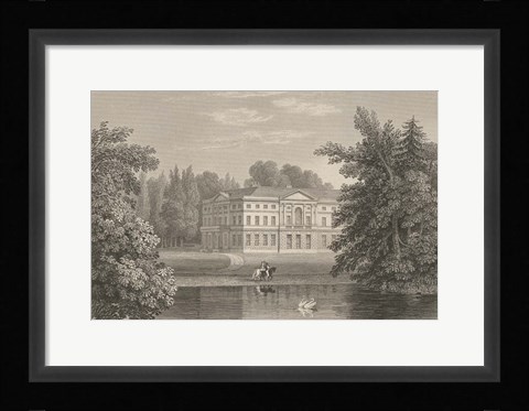 Framed Busbridge Estate Drawing II Print
