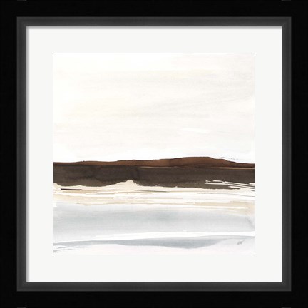 Framed Neutral Dunes II Print