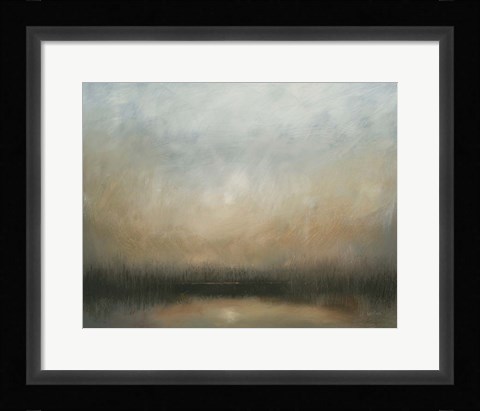 Framed Evening Landscape Print
