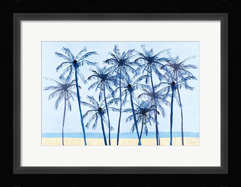 Framed Laguna Palms I Print