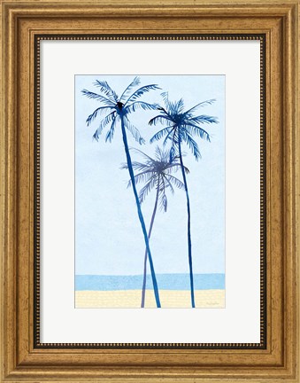 Framed Laguna Palms Triptych II Print