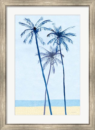 Framed Laguna Palms Triptych II Print