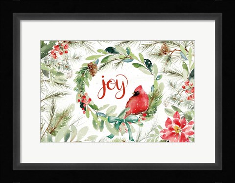 Framed Celebrate the Season V Print