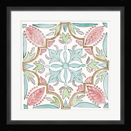 Framed Vintage Travel X Print