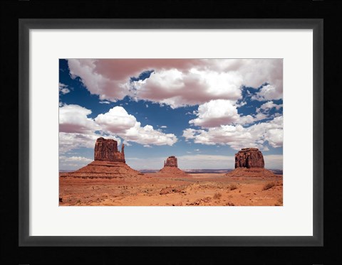 Framed Monument Valley III Print