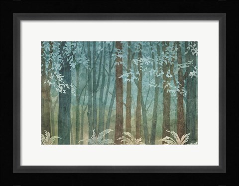 Framed Woodland Love I Rustic Print