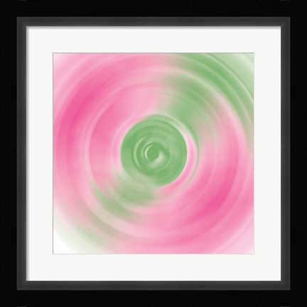 Framed Twirling Garden II Print