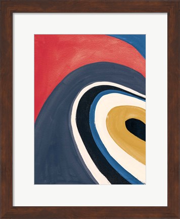 Framed In the Groove I Retro Print