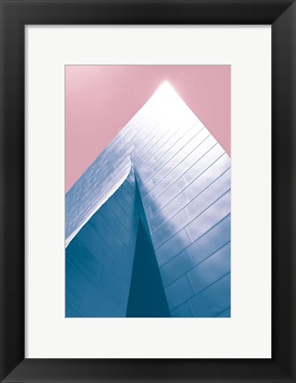 Framed Skyscraper III Bright Print