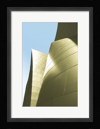 Framed Skyscaper V Bright Print