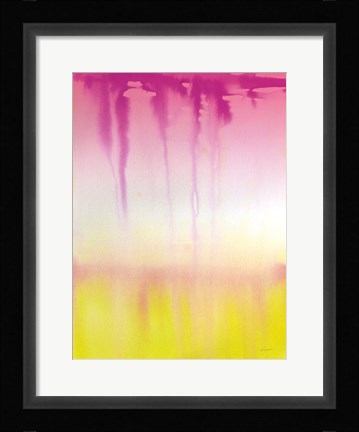 Framed Dip Dye I Bright Print