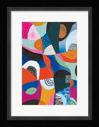 Framed Overflow II Print