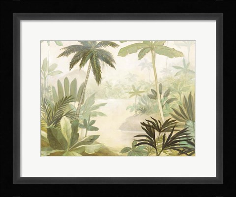 Framed Palm Lagoon Print